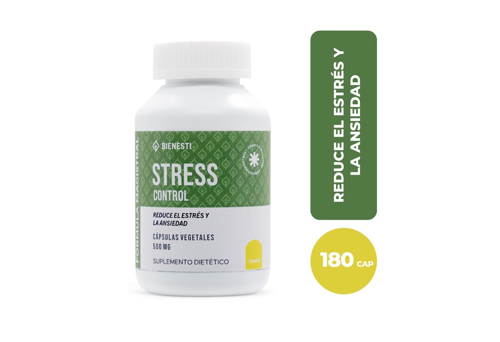 STRESS CONTROL CAP FCO X 180 - QHANA MEDICAL