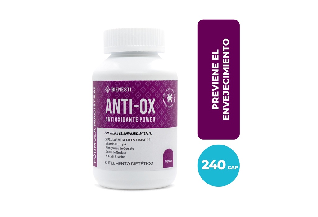 ANTI - OX CAP FCO X 240 - QHANA MEDICAL